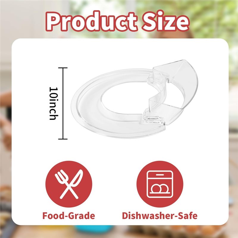 Kitchen Aid Baking Mixer - BABZ Clear for Splash Guard with