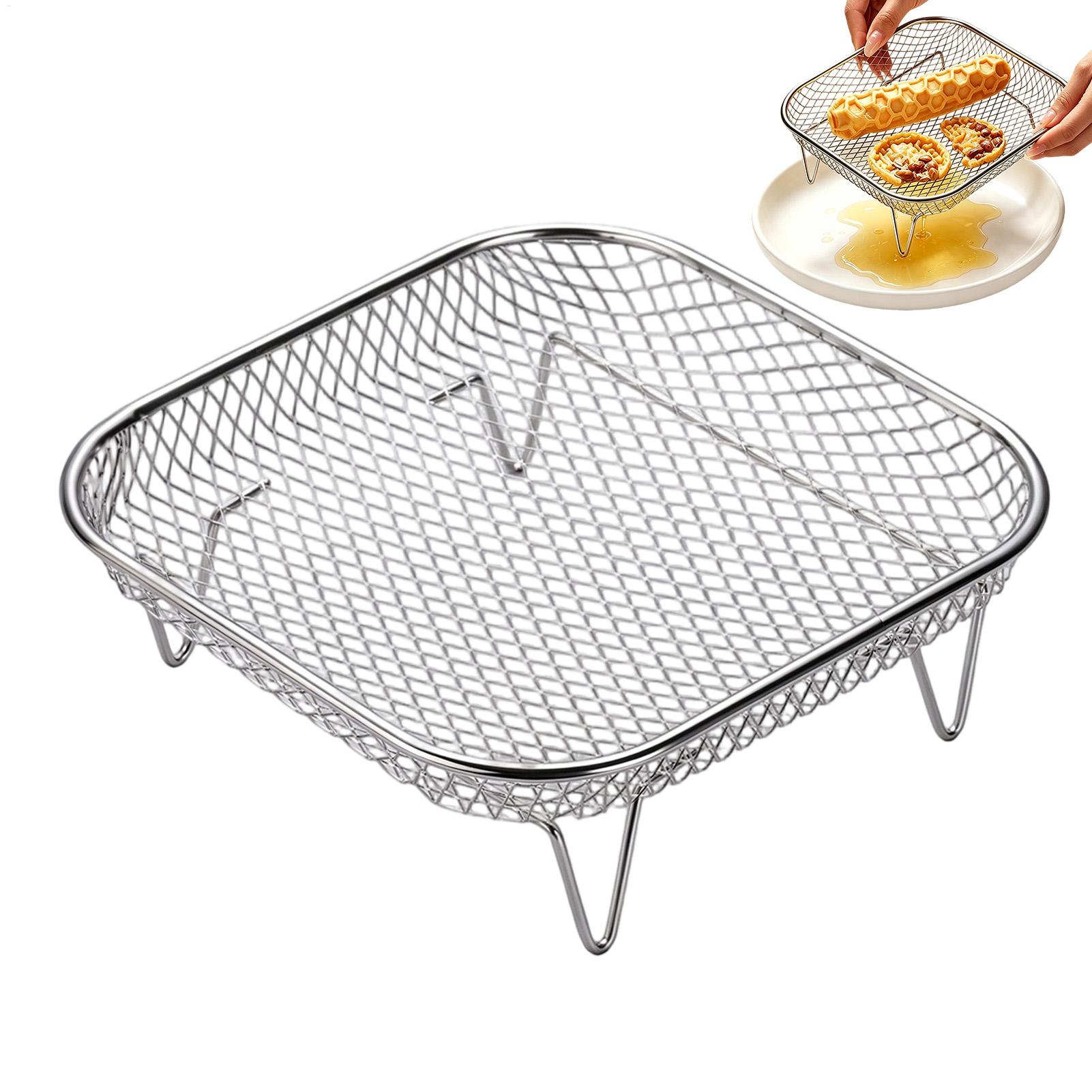 Kitchen Baking Tray Rack - 1PC Stainless Steel Air Fryer Rack