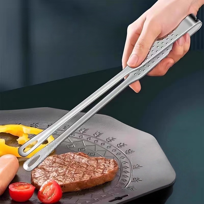 Kitchen Baking Store - Kitchen Tongs Barbecue Grill Tongs Steel