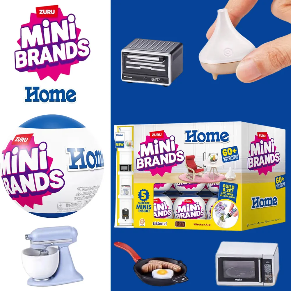 Miniature Baking Kitchen - ZURU Mini Brands Home Series 60+