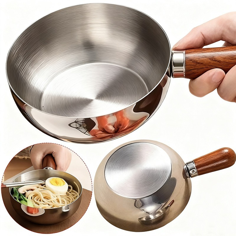 Stainless Steel Saucepan Milk  - Kitchen Baking Bowls ulasan dan harga