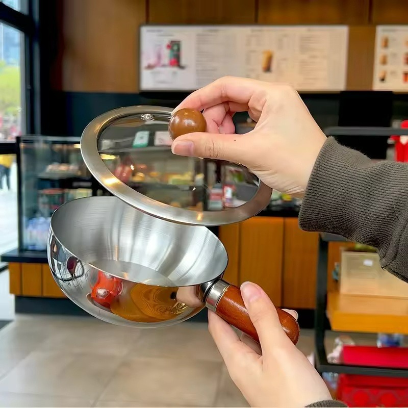 Stainless Steel Saucepan Milk  - Kitchen Baking Bowls ulasan dan harga