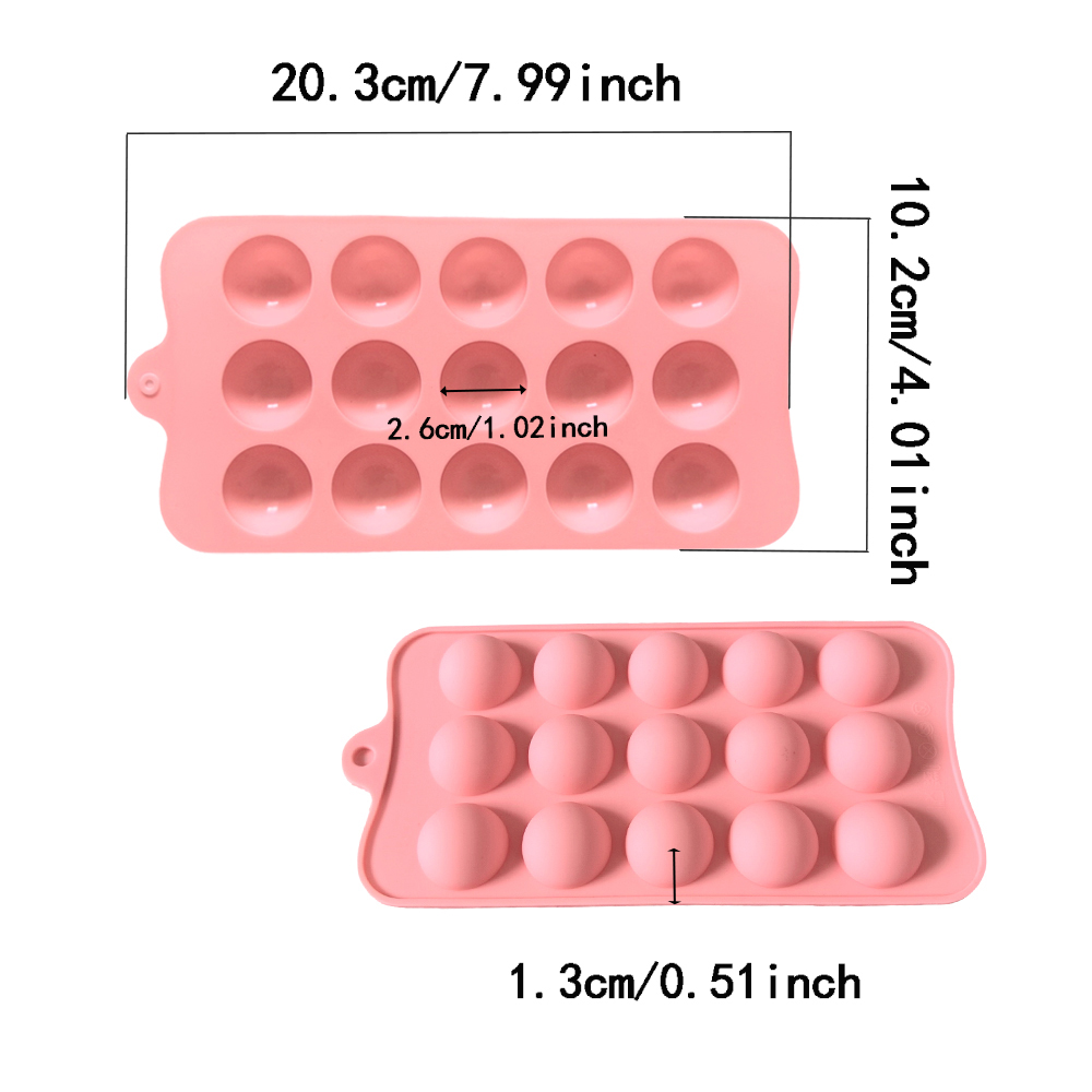 15 cavity semi-circular chocol - Kitchen Baking Cookies ulasan dan harga