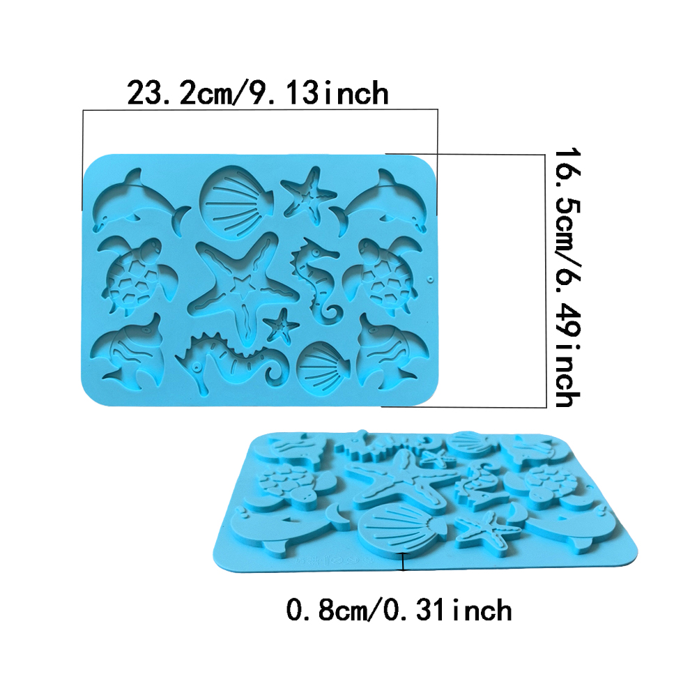 1pc Marine creature shaped cho - Kitchen Baking Cookies ulasan dan harga
