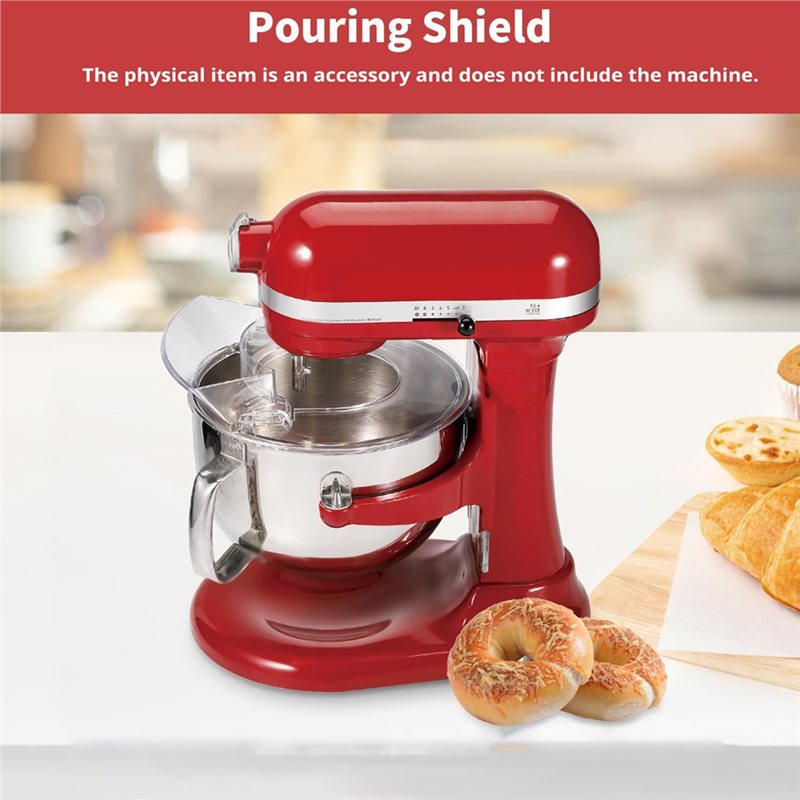 BABZ Clear for Splash Guard wi - Kitchen Aid Baking Mixer ulasan dan harga