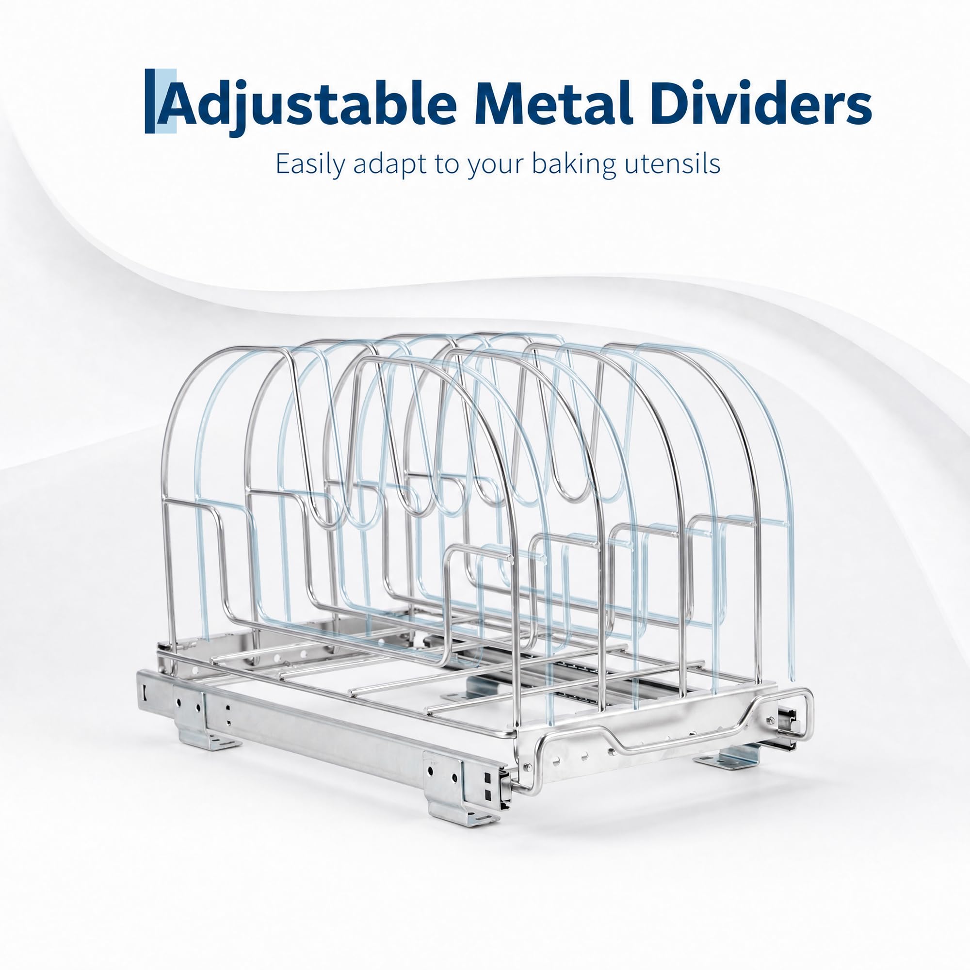 Heavy Duty Stainless Steel Kit - Kitchen Baking Drawer ulasan dan harga