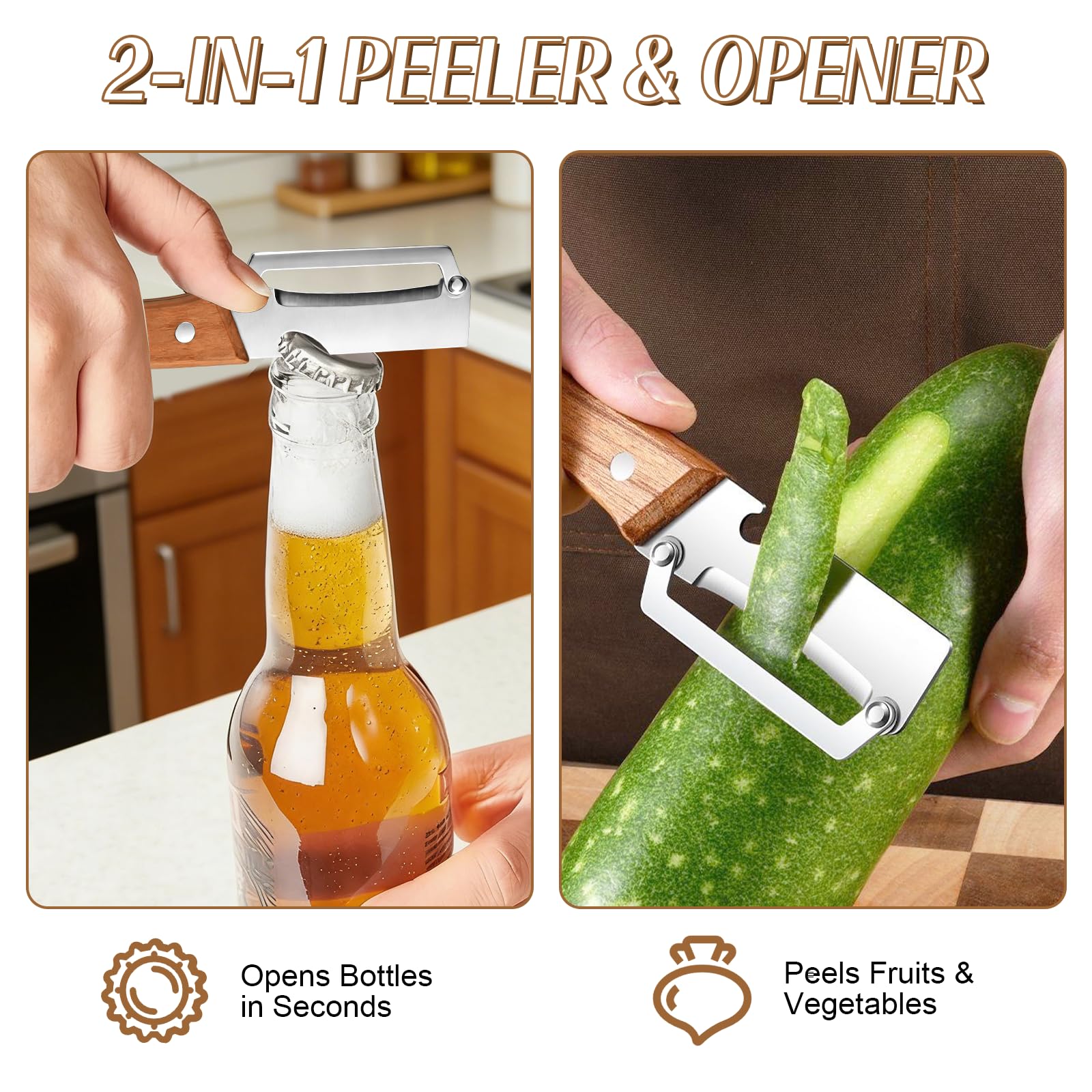 3-in-1 Vegetable Peeler with W - Kitchen Jobs ulasan dan harga
