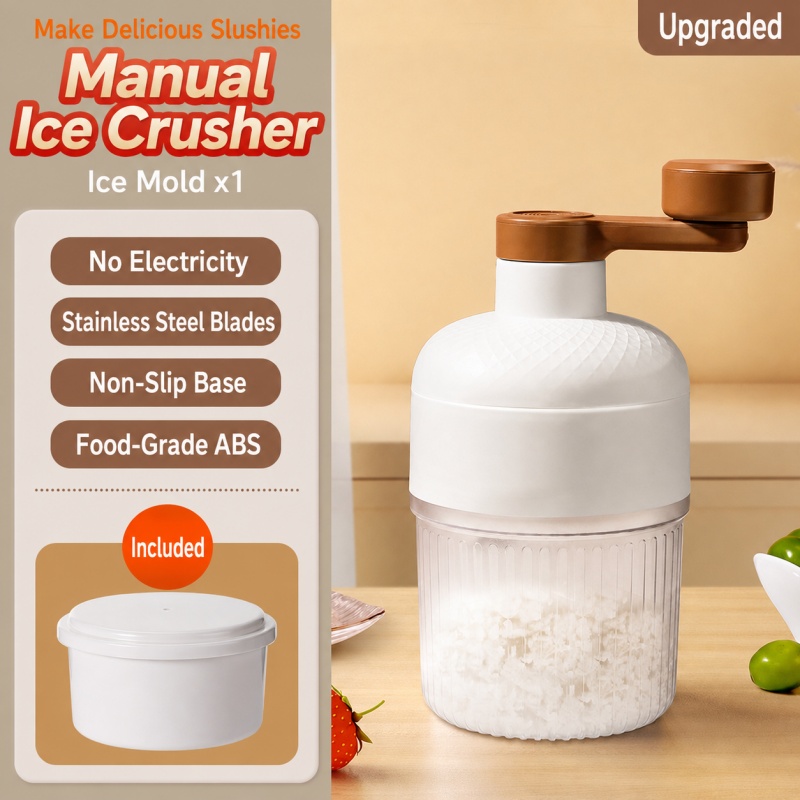 Portable Manual Ice Shaver Sno - Kitchen Job ulasan dan harga