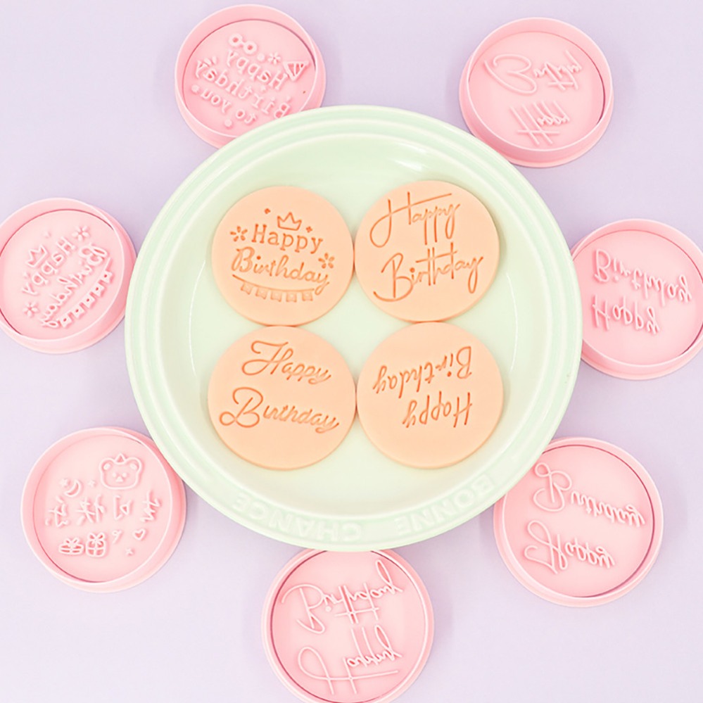 Happy Birthday Cookie Cutters  - Kitchen Baking Cookies ulasan dan harga