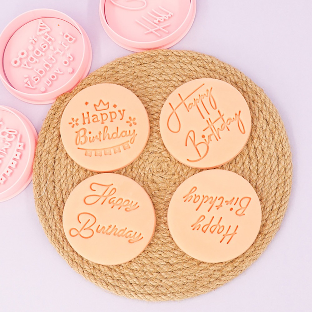 Happy Birthday Cookie Cutters  - Kitchen Baking Cookies ulasan dan harga