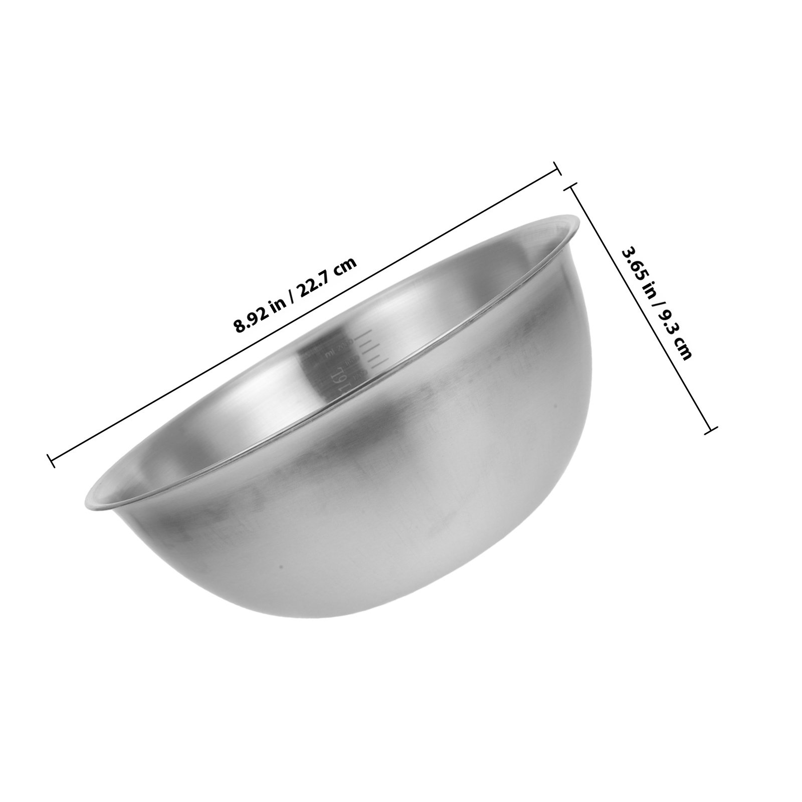 Stainless Steel Mixing Bowl 23 - Kitchen Baking Bowls ulasan dan harga