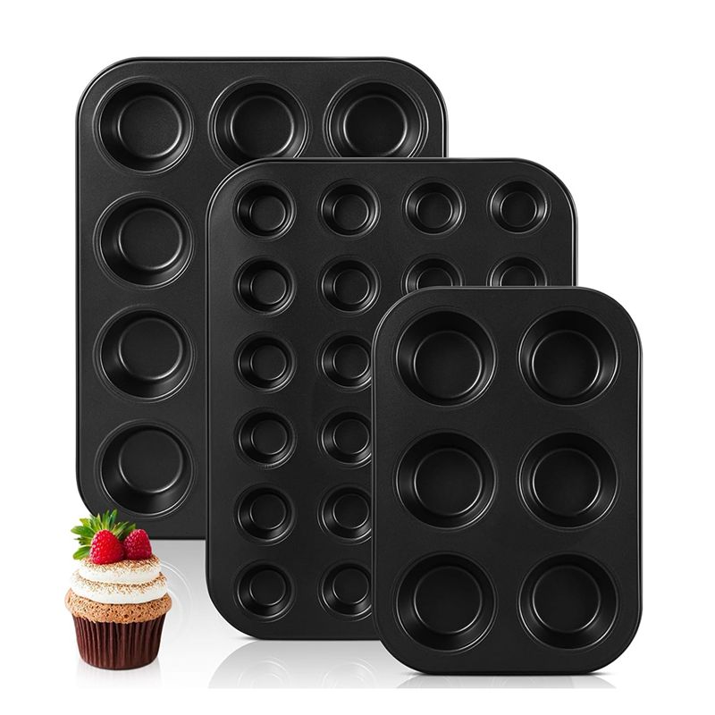 Must Have 3 Pack Nonstick Muff - Muffin Tin Nonstick ulasan dan harga