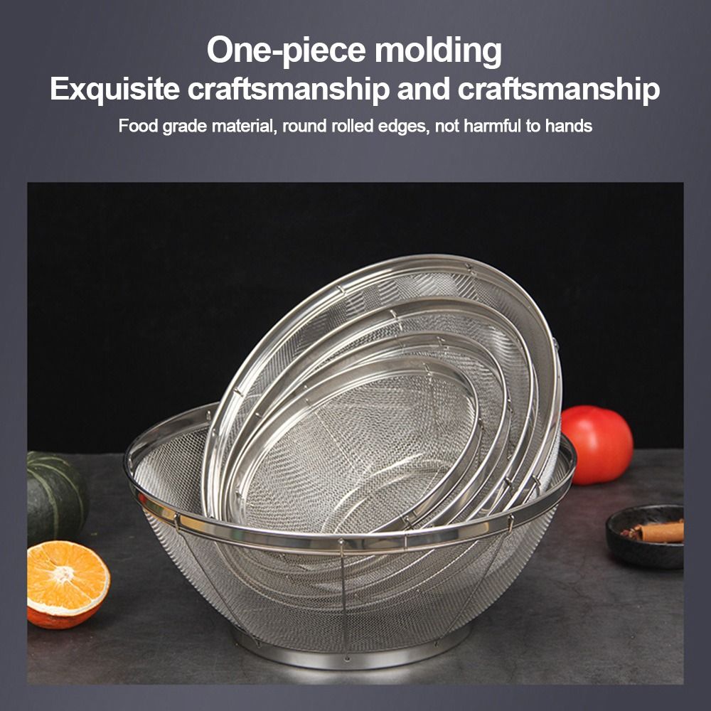 Stainless Steel Fine Mesh Stra - Kitchen Jobs ulasan dan harga