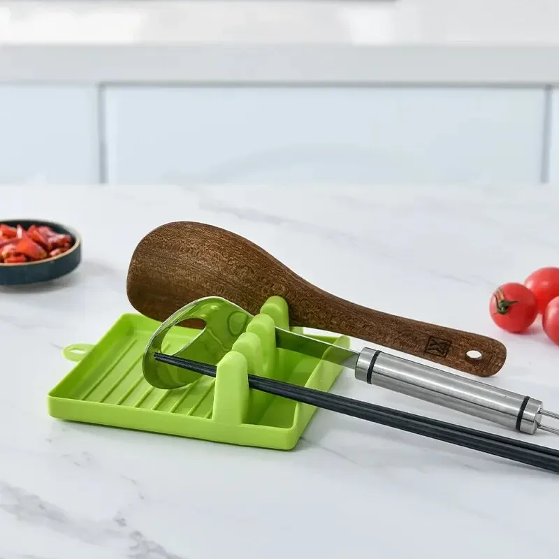 Plastic Spoon Spatula Holder K - Kitchen Baking Tray Rack ulasan dan harga