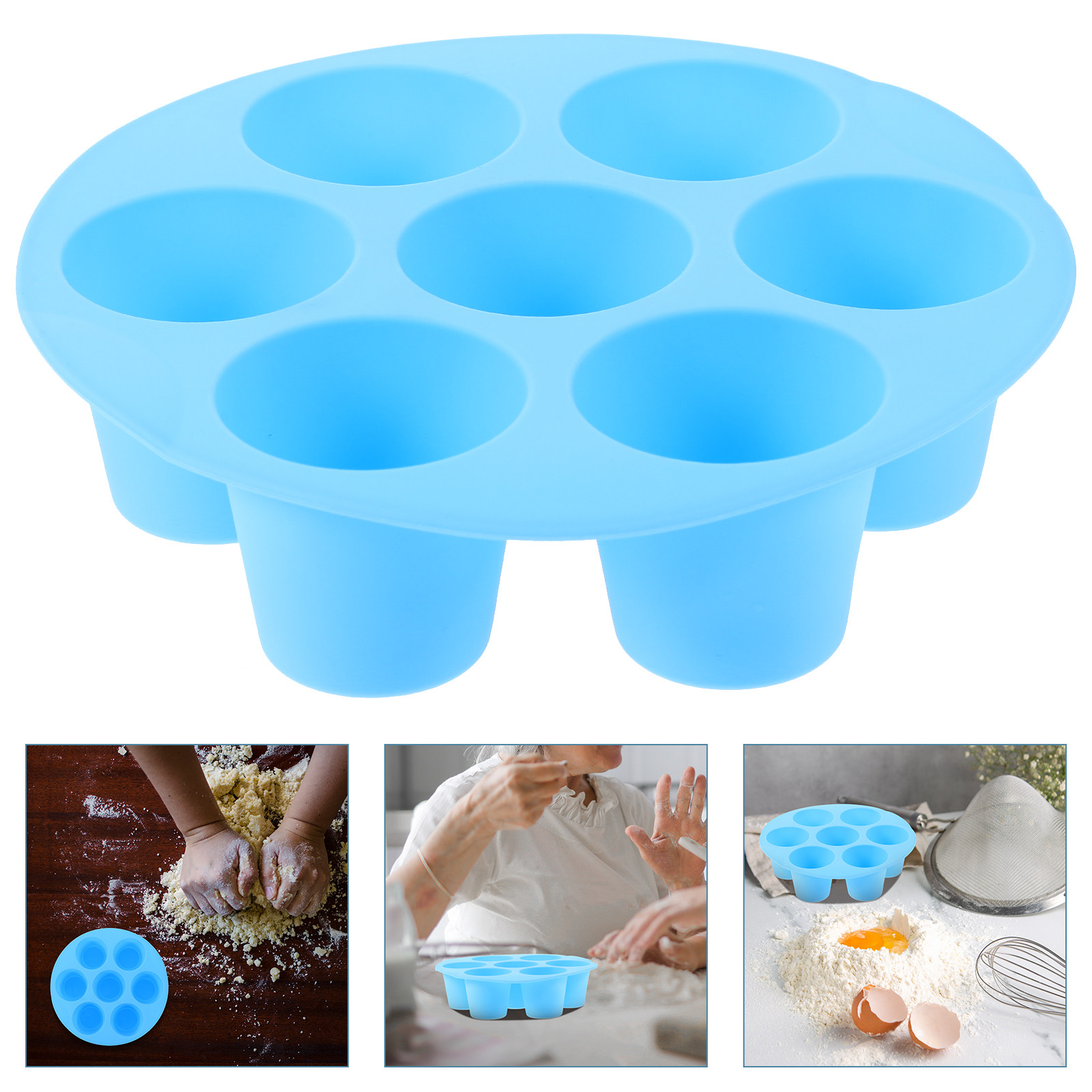 Silicone Muffin Cake Mold Non- - Muffin Tin Nonstick ulasan dan harga