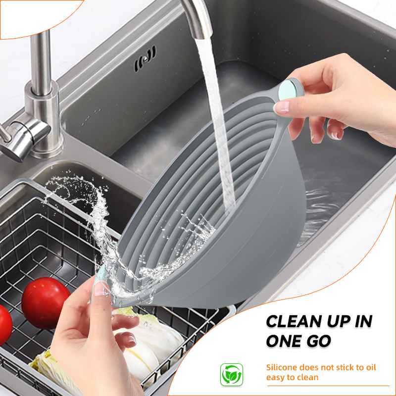 1PC Silicone Foldable Banneton - Kitchen Baking Store ulasan dan harga