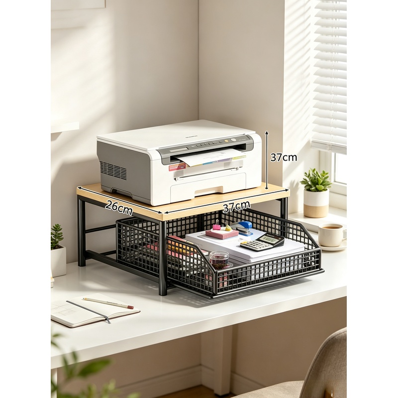 Vertical Microwave Stand with  - Kitchen Baking Drawer ulasan dan harga