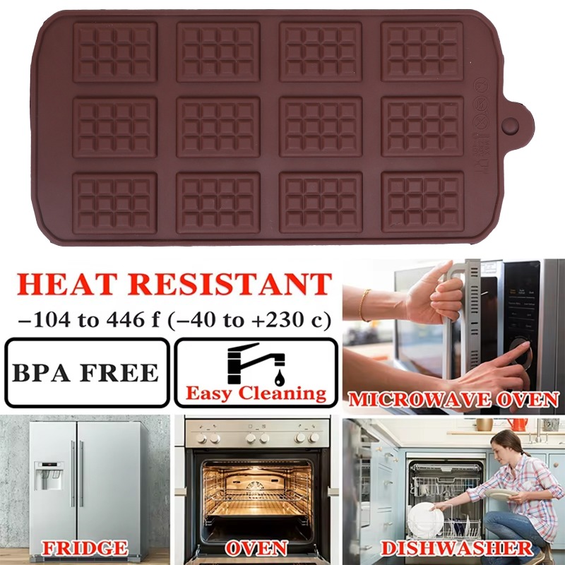 Silicone Chocolate Mold 12 Eve - Kitchen Baking Store ulasan dan harga