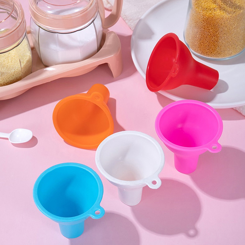 【8CM Silicone Wide-Mouth Funne - Kitchen Jobs ulasan dan harga