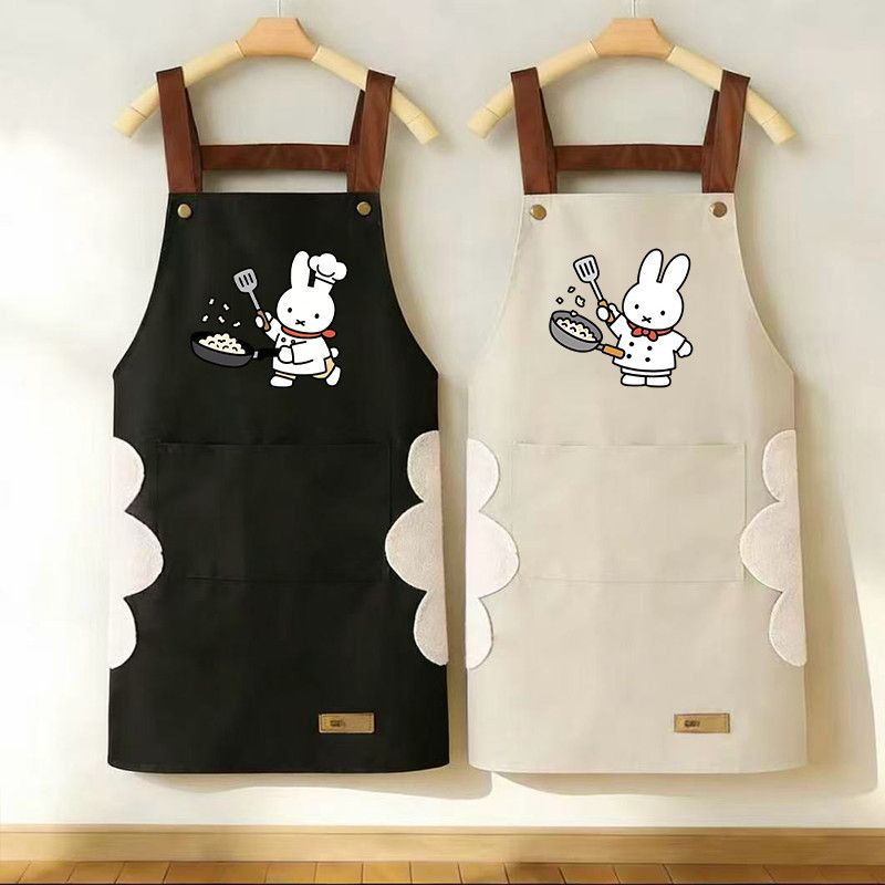 New Cartoon Miffy Rabbit Apron - Kitchen Baking Store ulasan dan harga