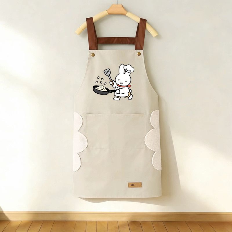 New Cartoon Miffy Rabbit Apron - Kitchen Baking Store ulasan dan harga