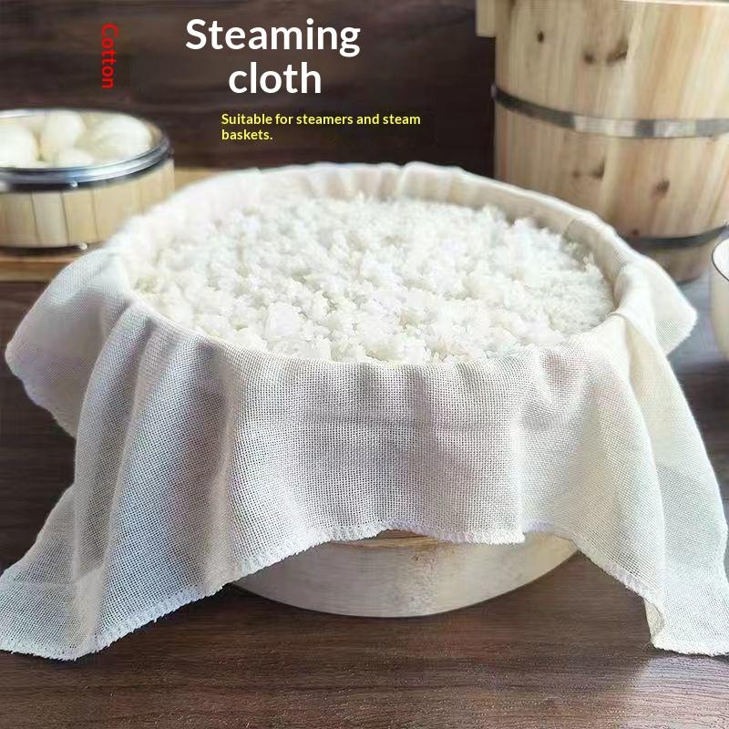 3Pcs 40/60CM Pure Cotton Steam - Kitchen Baking Drawer ulasan dan harga