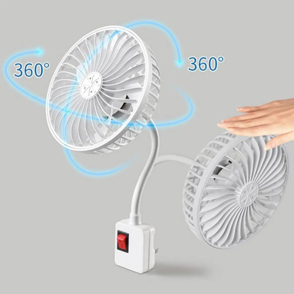 360 Rotatable Socket Fan with  - Kitchen Job ulasan dan harga