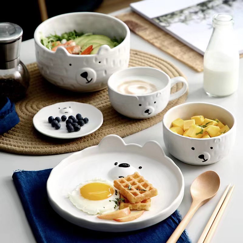 Cute Animal Bowl Cake Dish Lar - Cake Board Round ulasan dan harga
