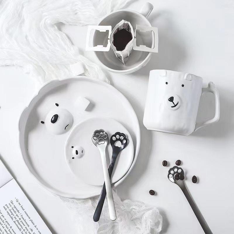 Cute Animal Bowl Cake Dish Lar - Cake Board Round ulasan dan harga