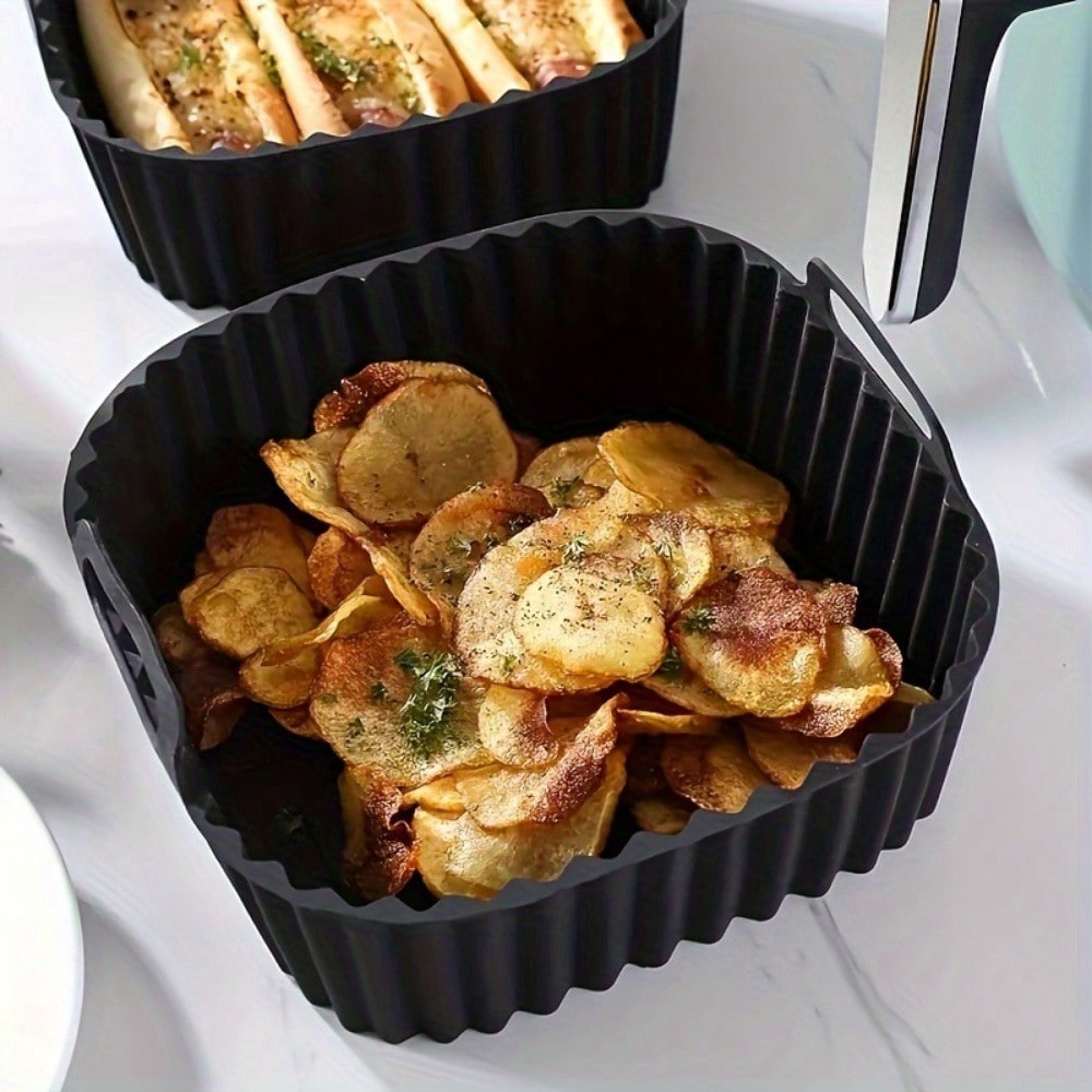 1pc Reusable Silicone Air Frye - Kitchen Baking Store ulasan dan harga