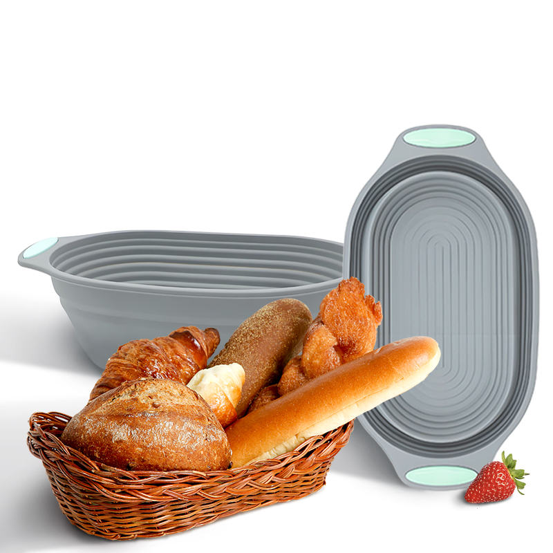 1PC Silicone Foldable Banneton - Kitchen Baking Bowls ulasan dan harga