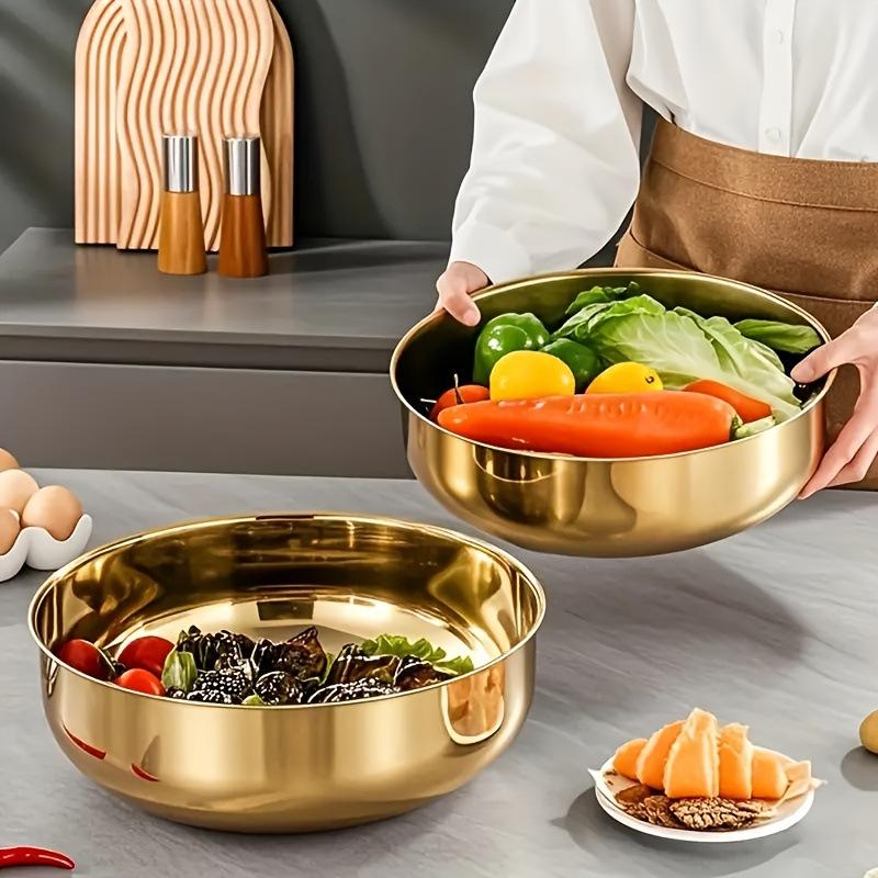 New Stainless Steel Mixing Bow - Kitchen Baking Bowls ulasan dan harga