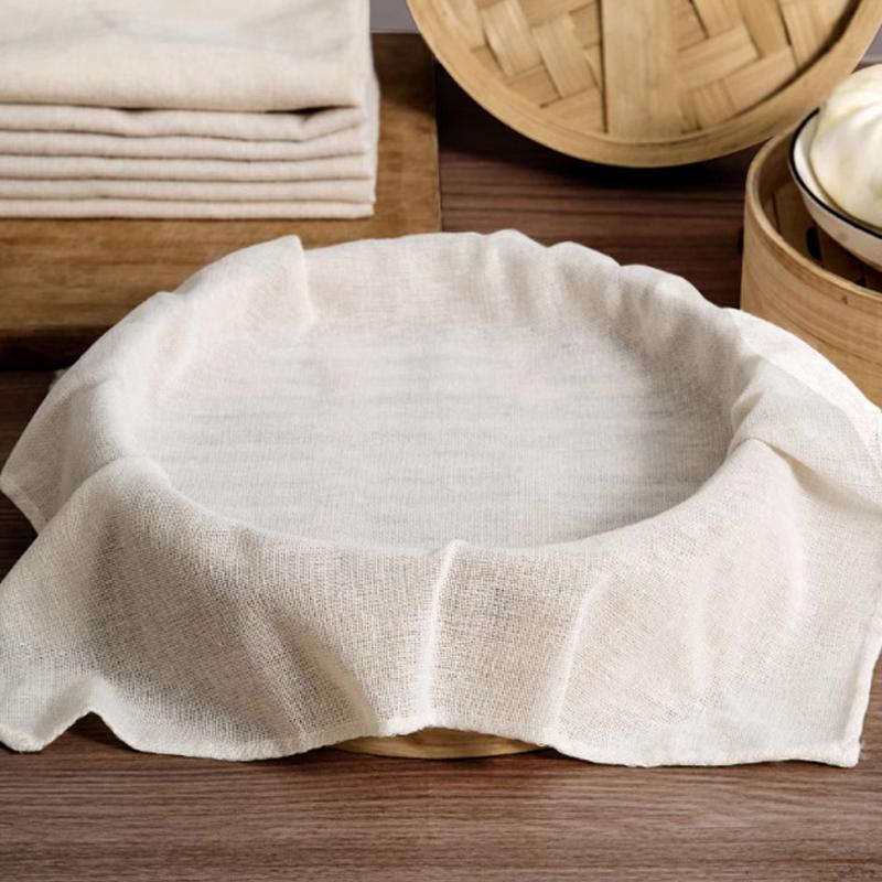 3Pcs And Bun Mat Round Cotton  - Kitchen Baking Drawer ulasan dan harga
