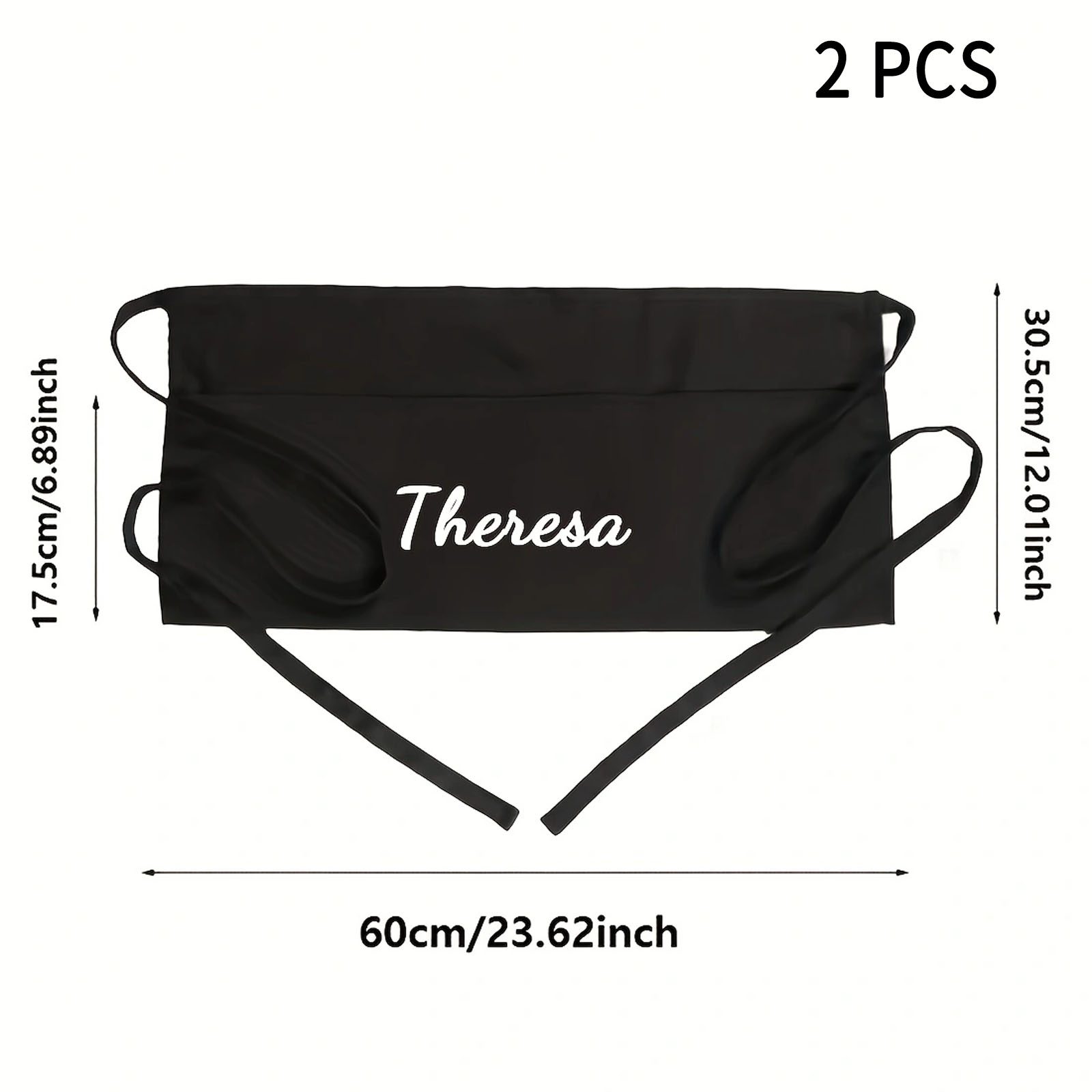 2-Pack Personalized Aprons, Cu - Kitchen Jobs ulasan dan harga
