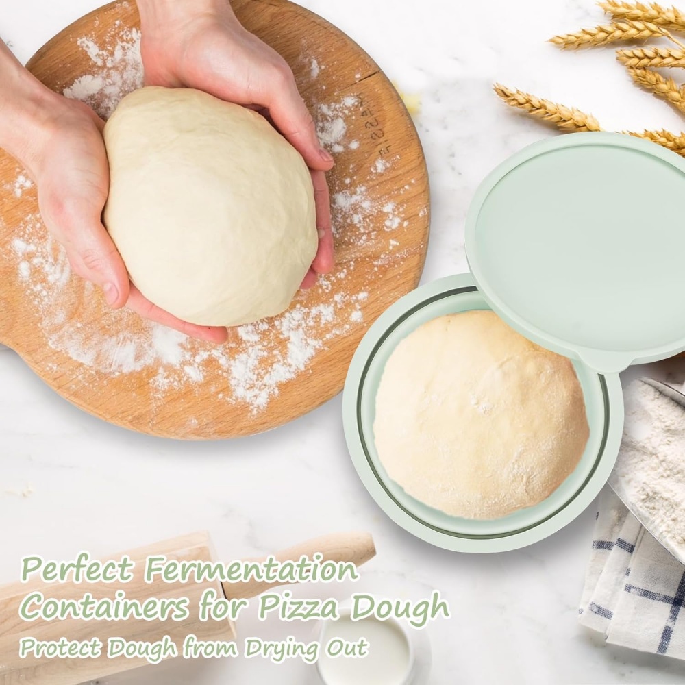 Lidded Hybrid Pizza Dough Box, - Kitchen Jobs ulasan dan harga