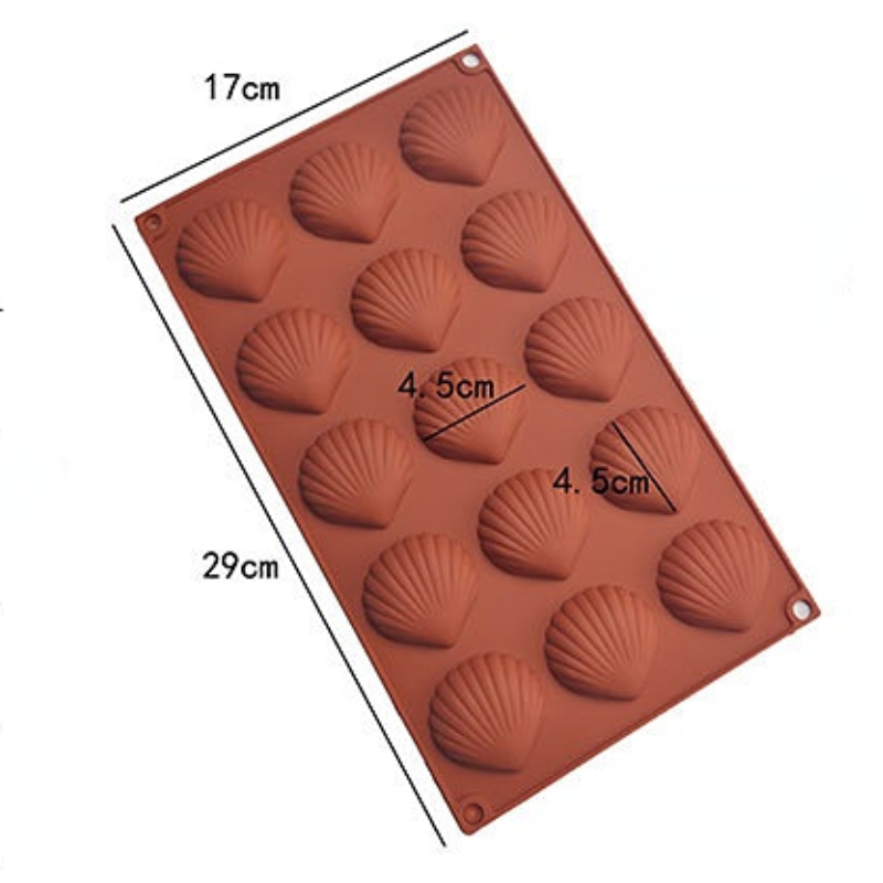 Food Grade Madeleine Cake Mold - Kitchen Baking Store ulasan dan harga
