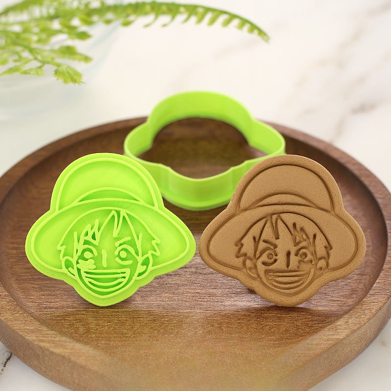One Piece Cooking Mold  Luffy  - Kitchen Baking Cookies ulasan dan harga
