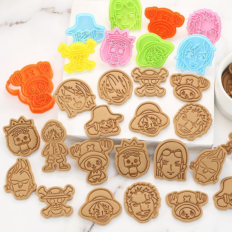 One Piece Cooking Mold  Luffy  - Kitchen Baking Cookies ulasan dan harga